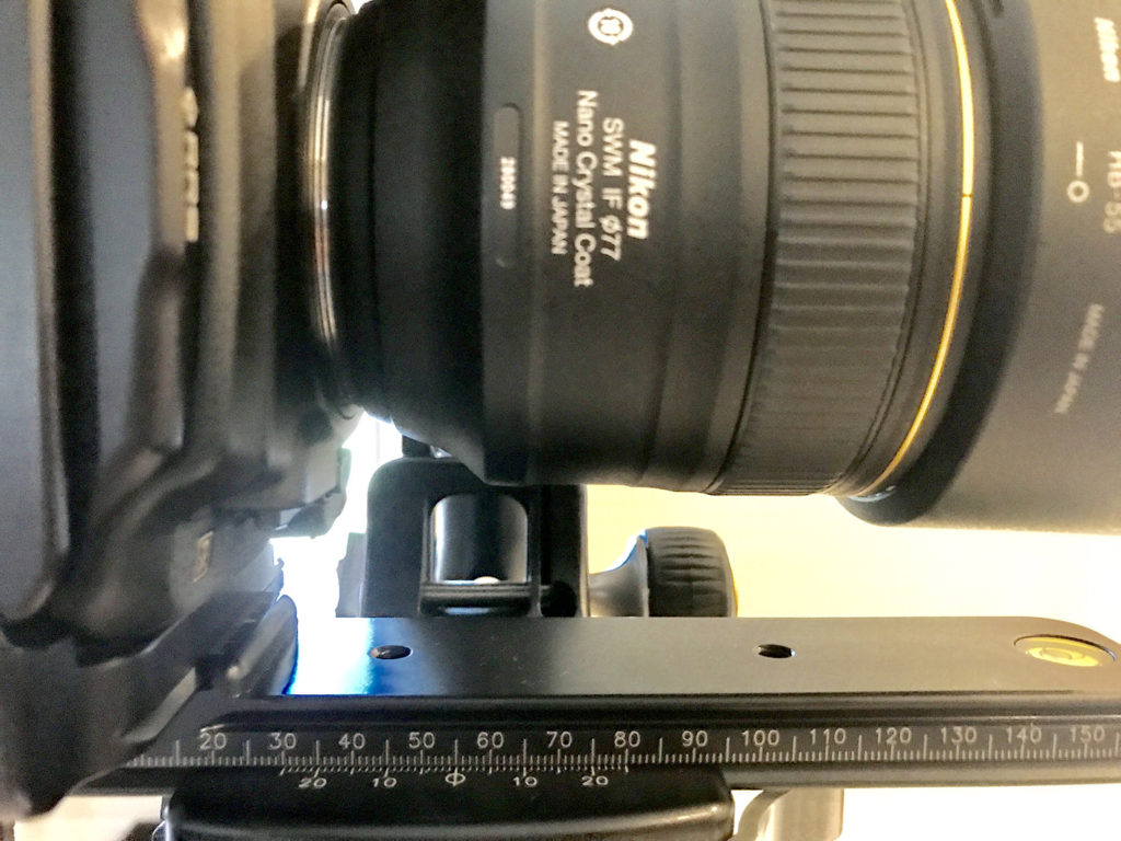 Nodal Point Set for Nikon 85mm